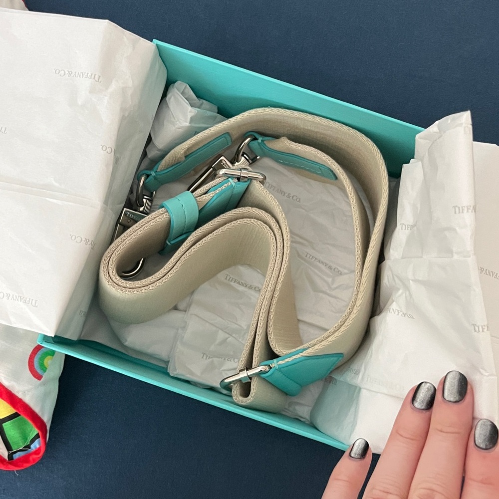 Limited Edition Tiffany & Co Signature Blue Bag Strap